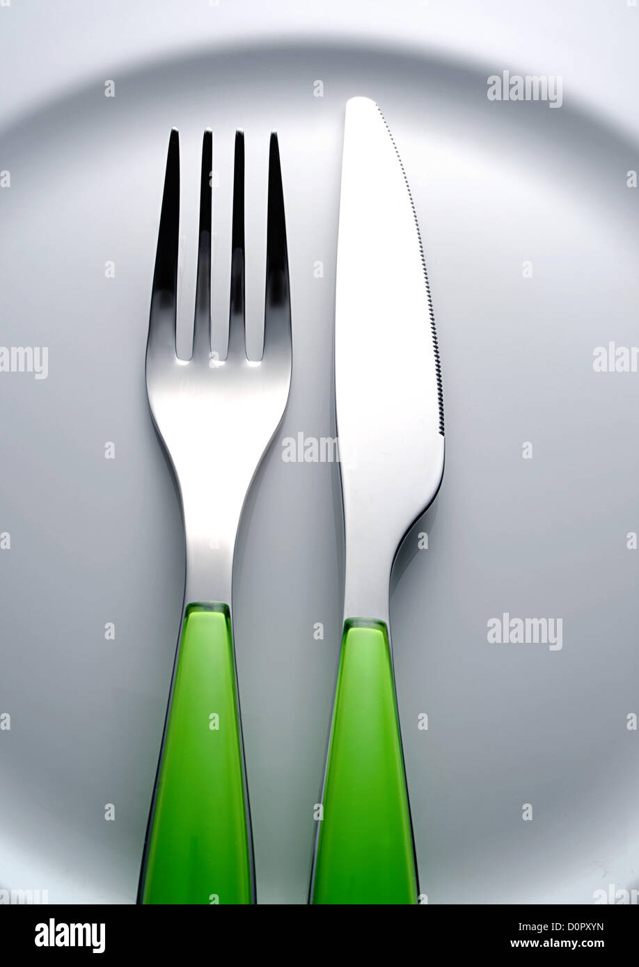 fork knife Stock Photo Alamy