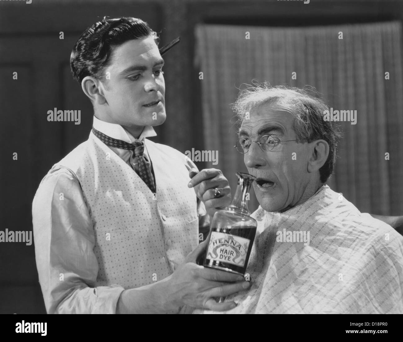 Henna hair dye Black and White Stock Photos & Images Alamy