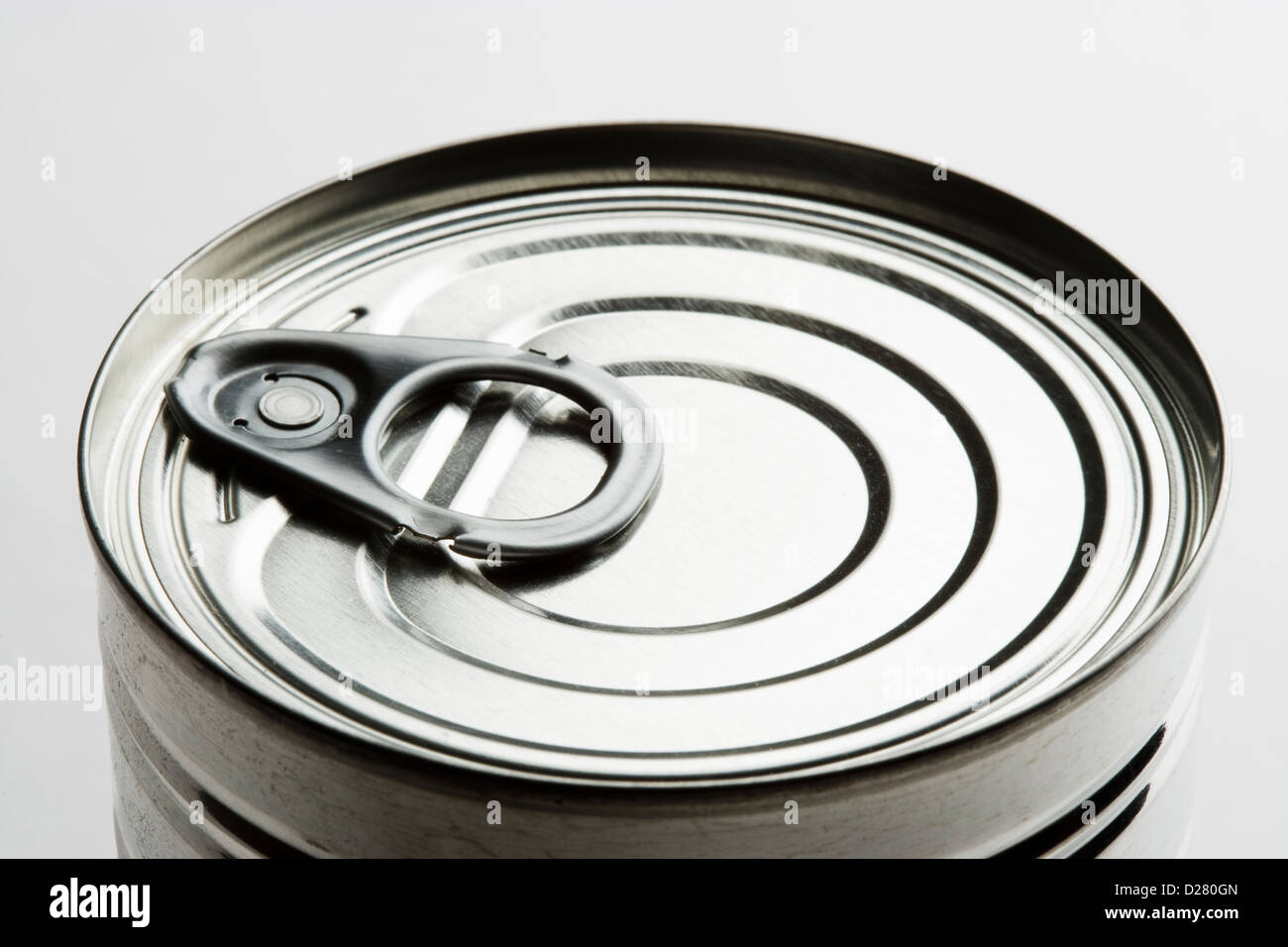 Tin can ring pull Stock Photo Alamy