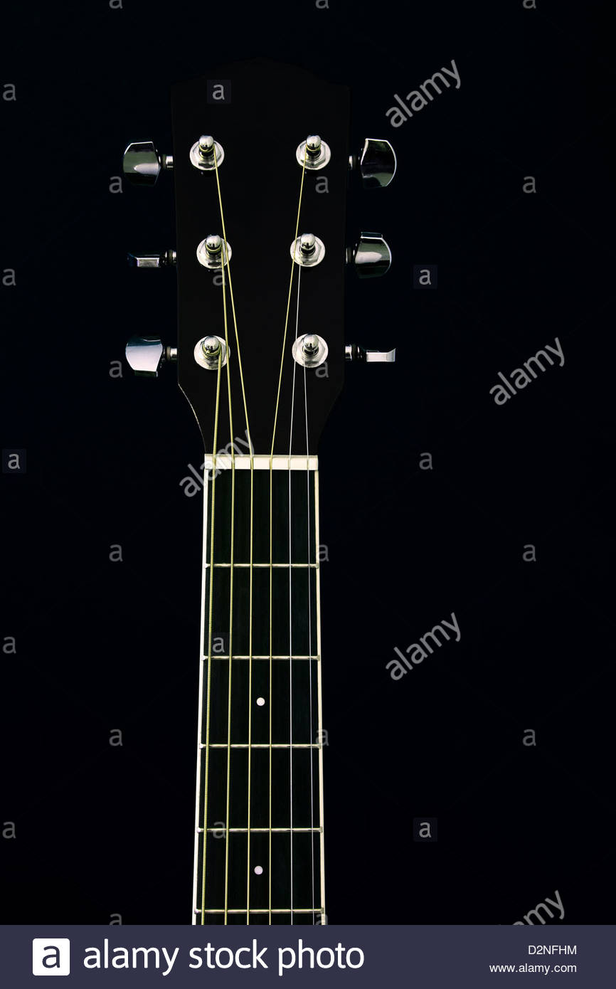 Acoustic Guitar Neck Stock Photos & Acoustic Guitar Neck Stock Images