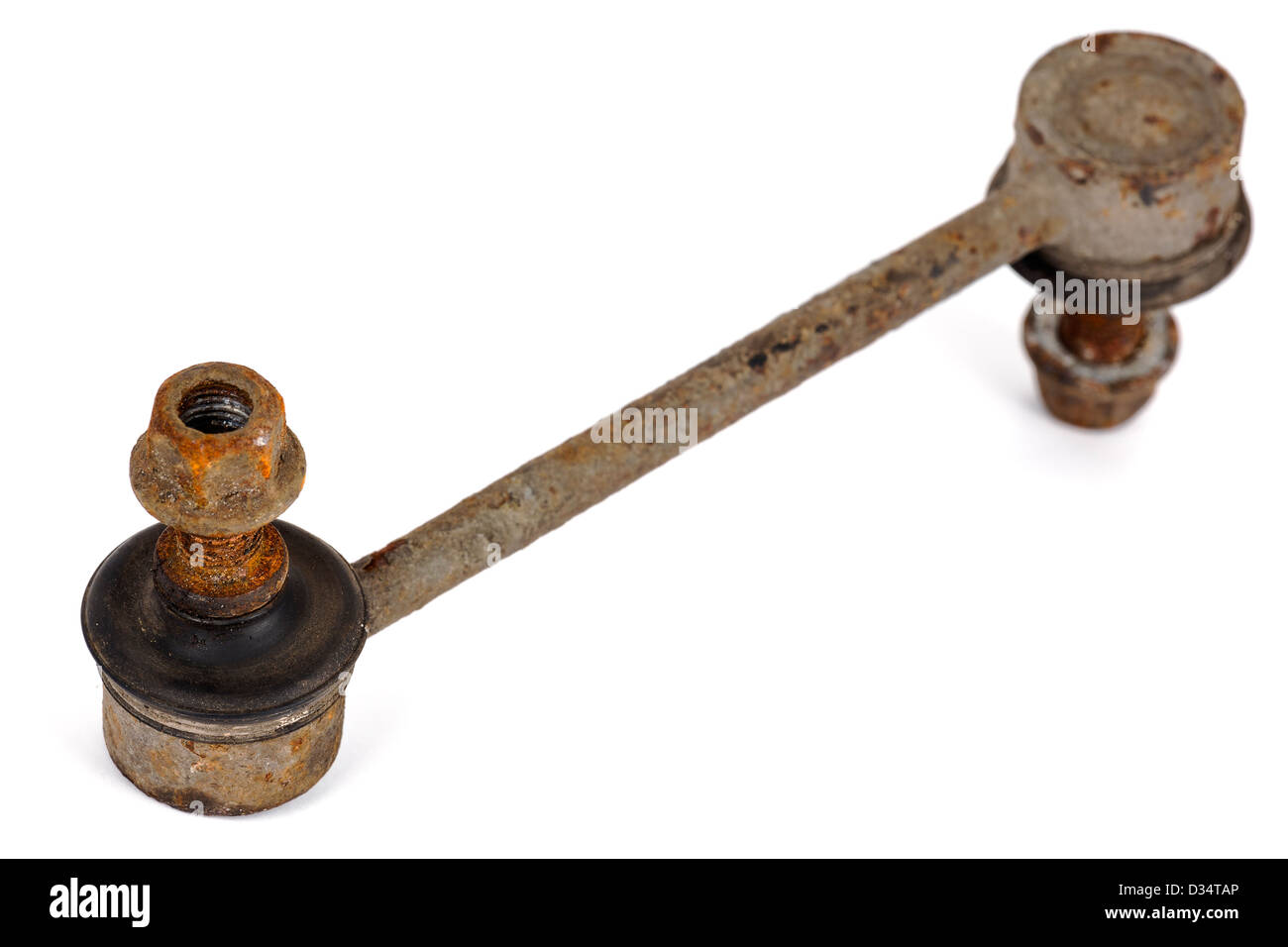 Worn out stabilizer link Stock Photo Alamy