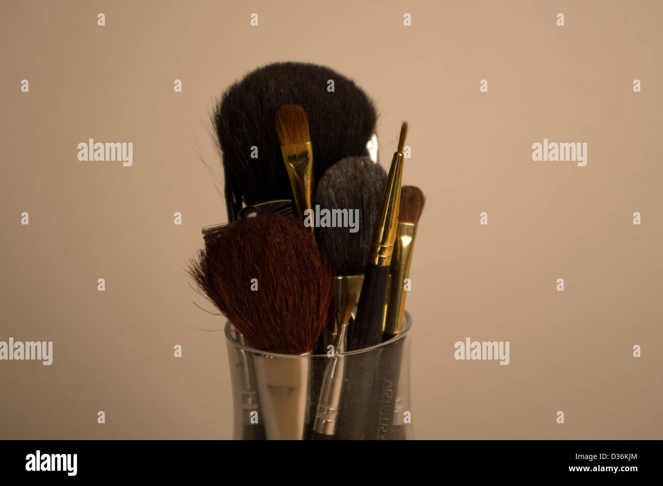 make up brush holder Stock Photo Alamy