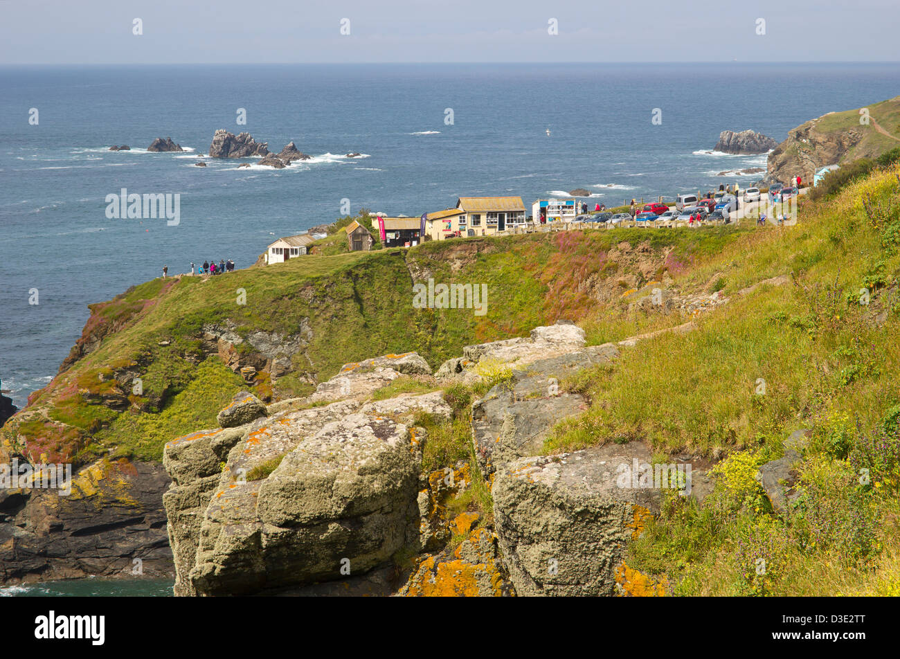 Lizard Point Cornwall Stock Photo Alamy