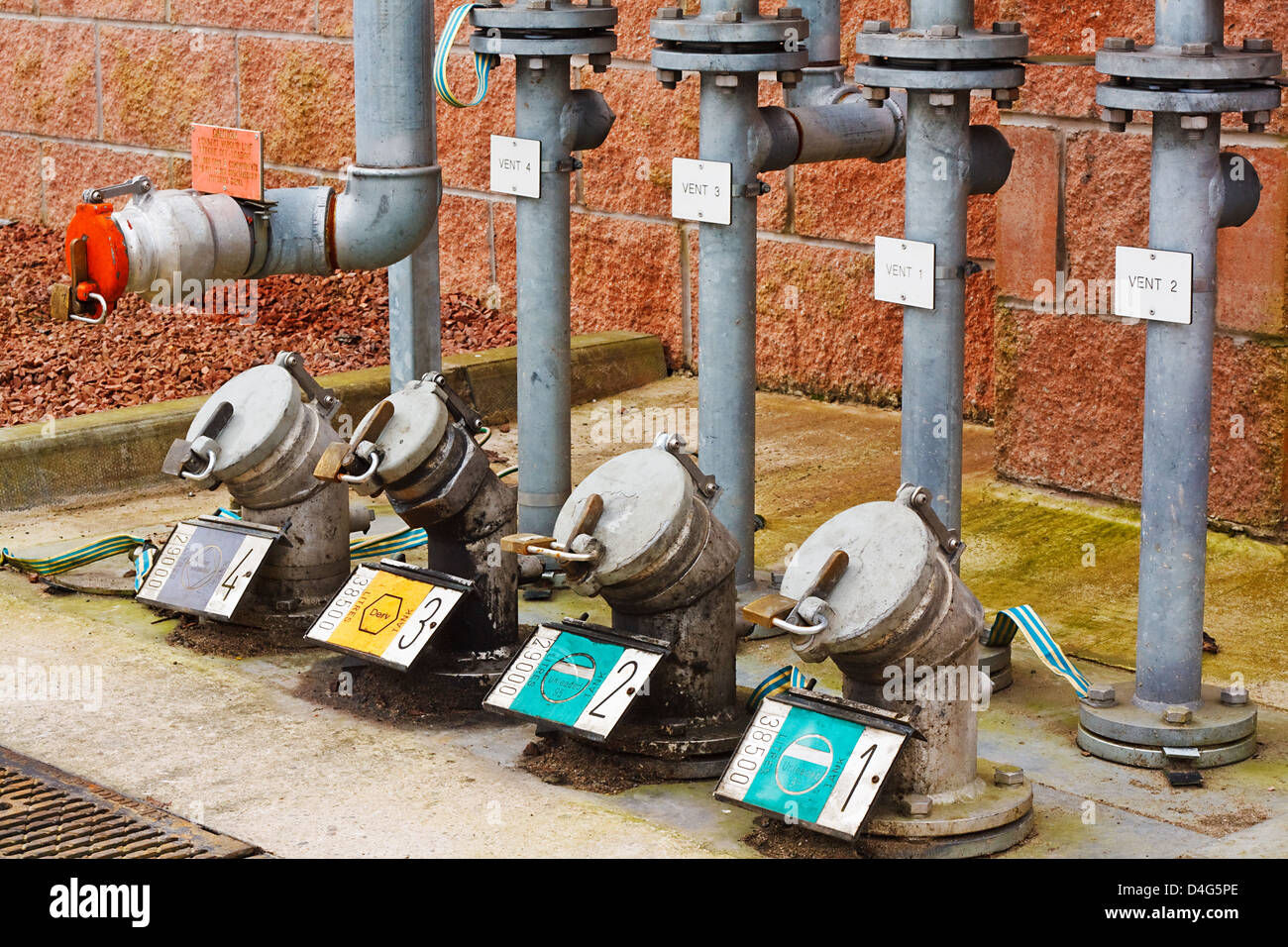 Underground fuel tanks hires stock photography and images Alamy