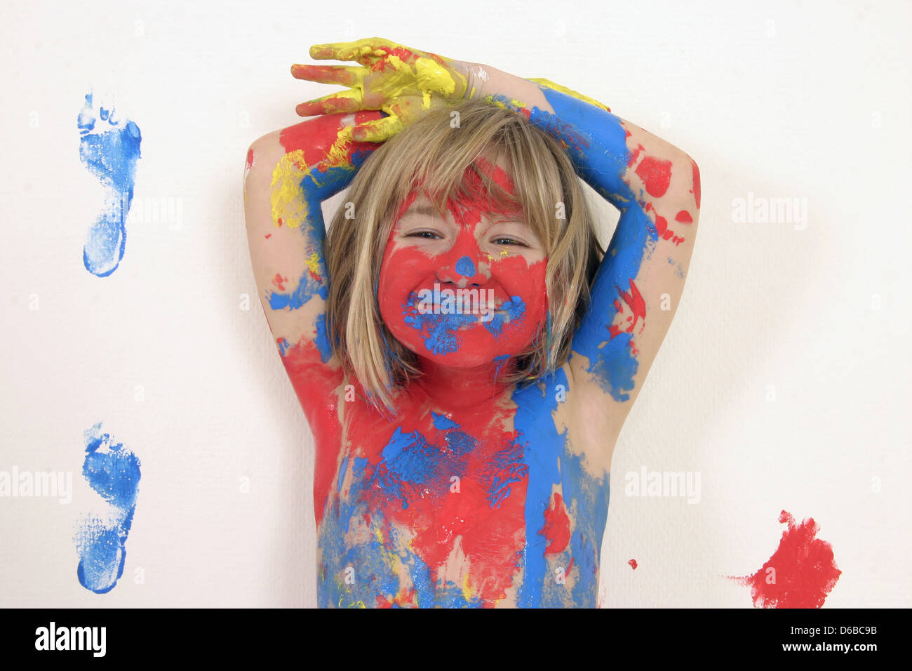 child,body paint Stock Photo, Royalty Free Image 55570183 Alamy