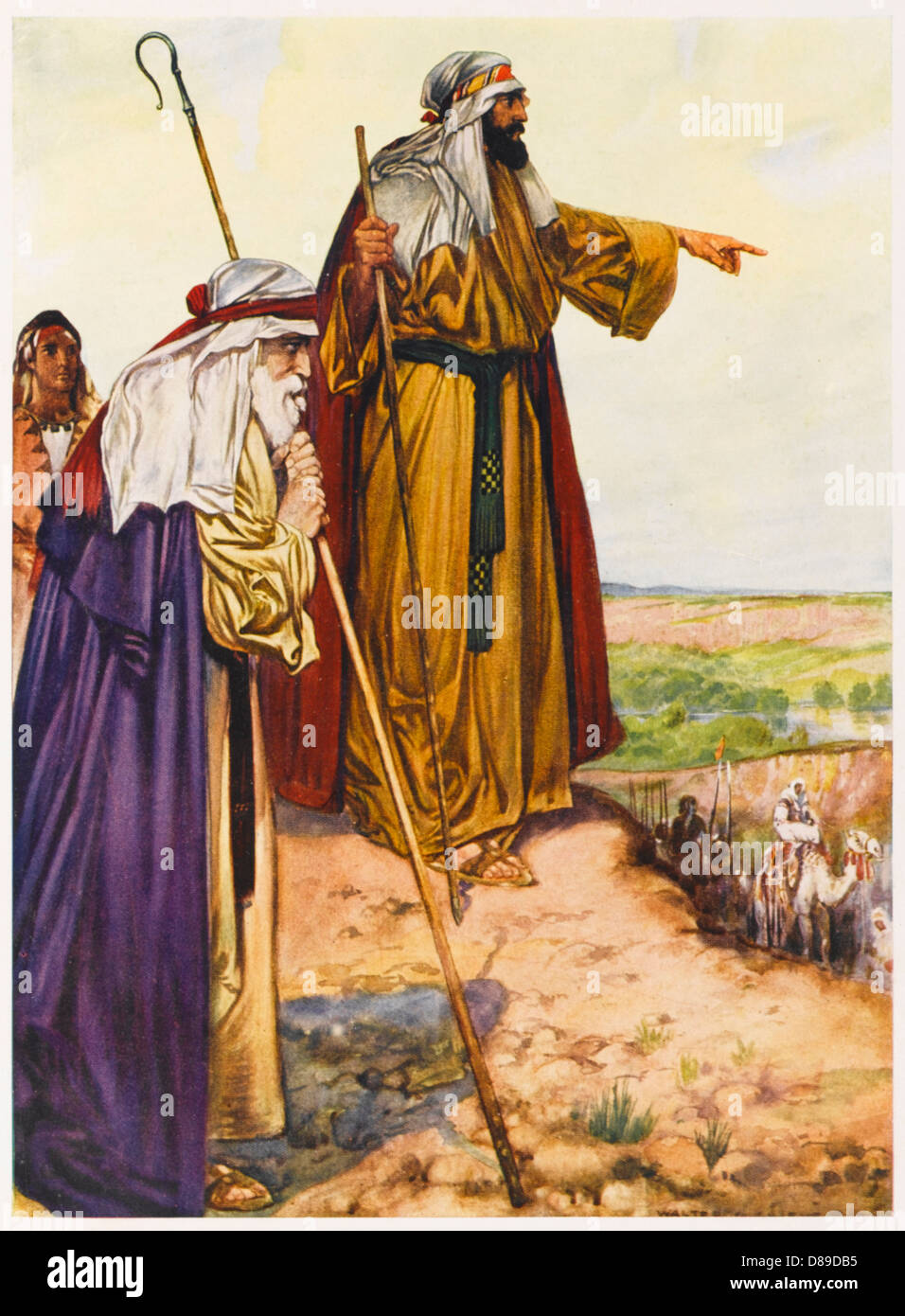 Abraham lot quarrel hires stock photography and images Alamy