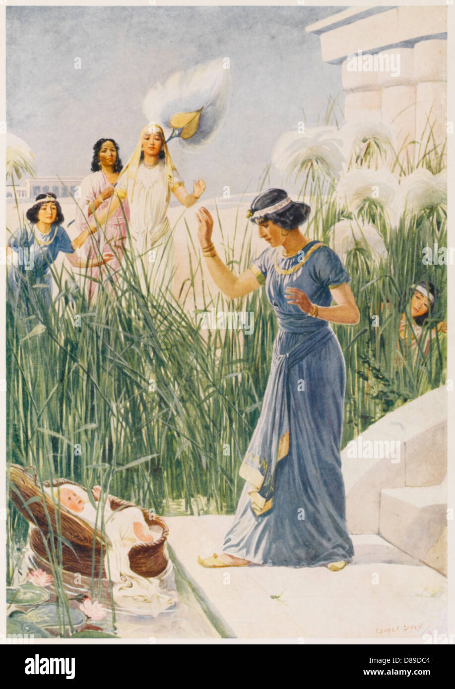 Moses in the bullrushes hires stock photography and images Alamy
