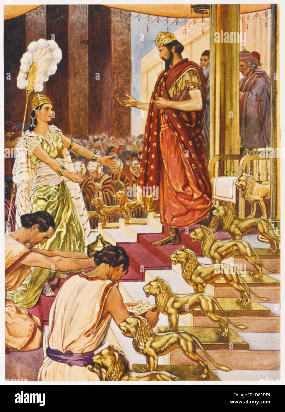 Visited by the queen of sheba hires stock photography and images Alamy