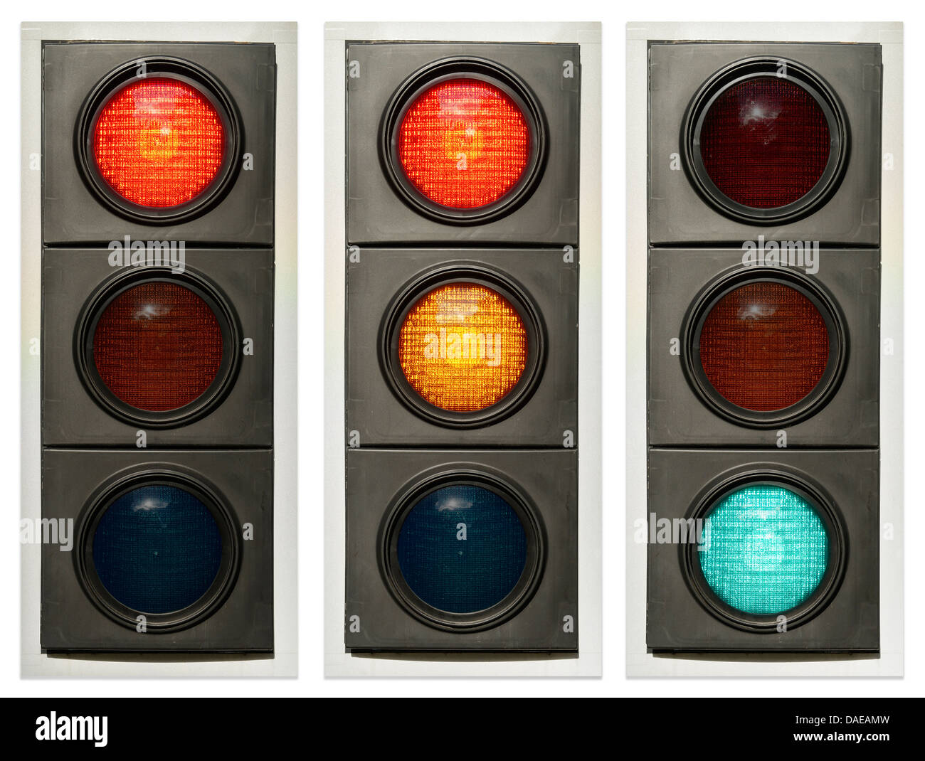 Traffic light sequence Stock Photo, Royalty Free Image 58093417 Alamy