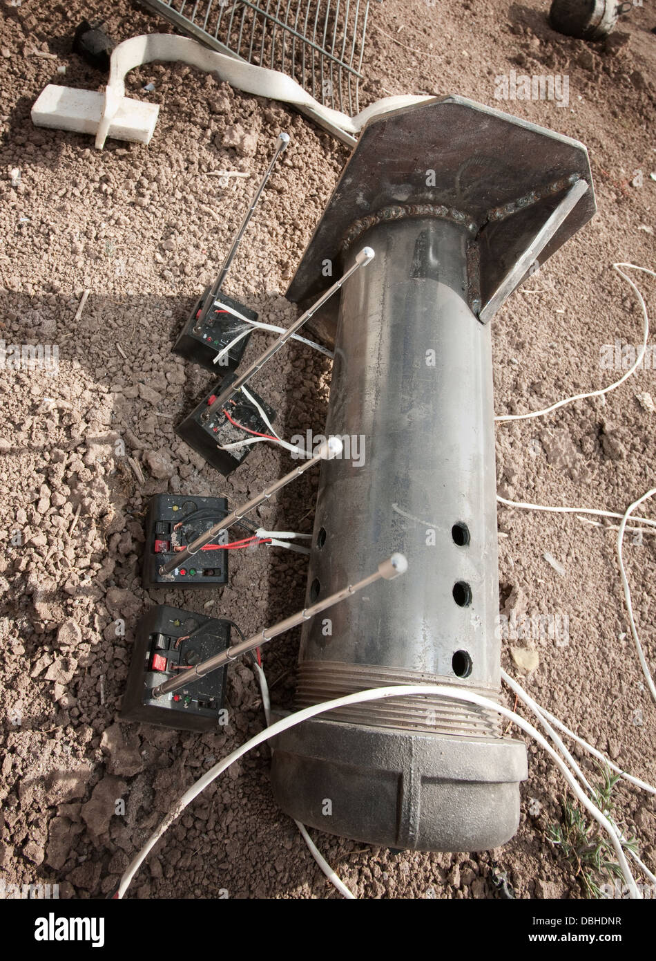 Special Effects Explosive Device Stock Photo Alamy