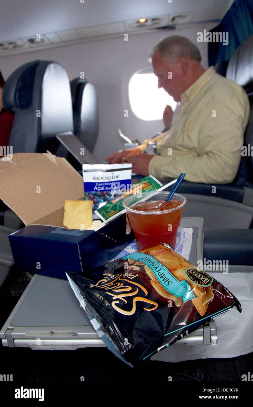 Airplane snack hires stock photography and images Alamy