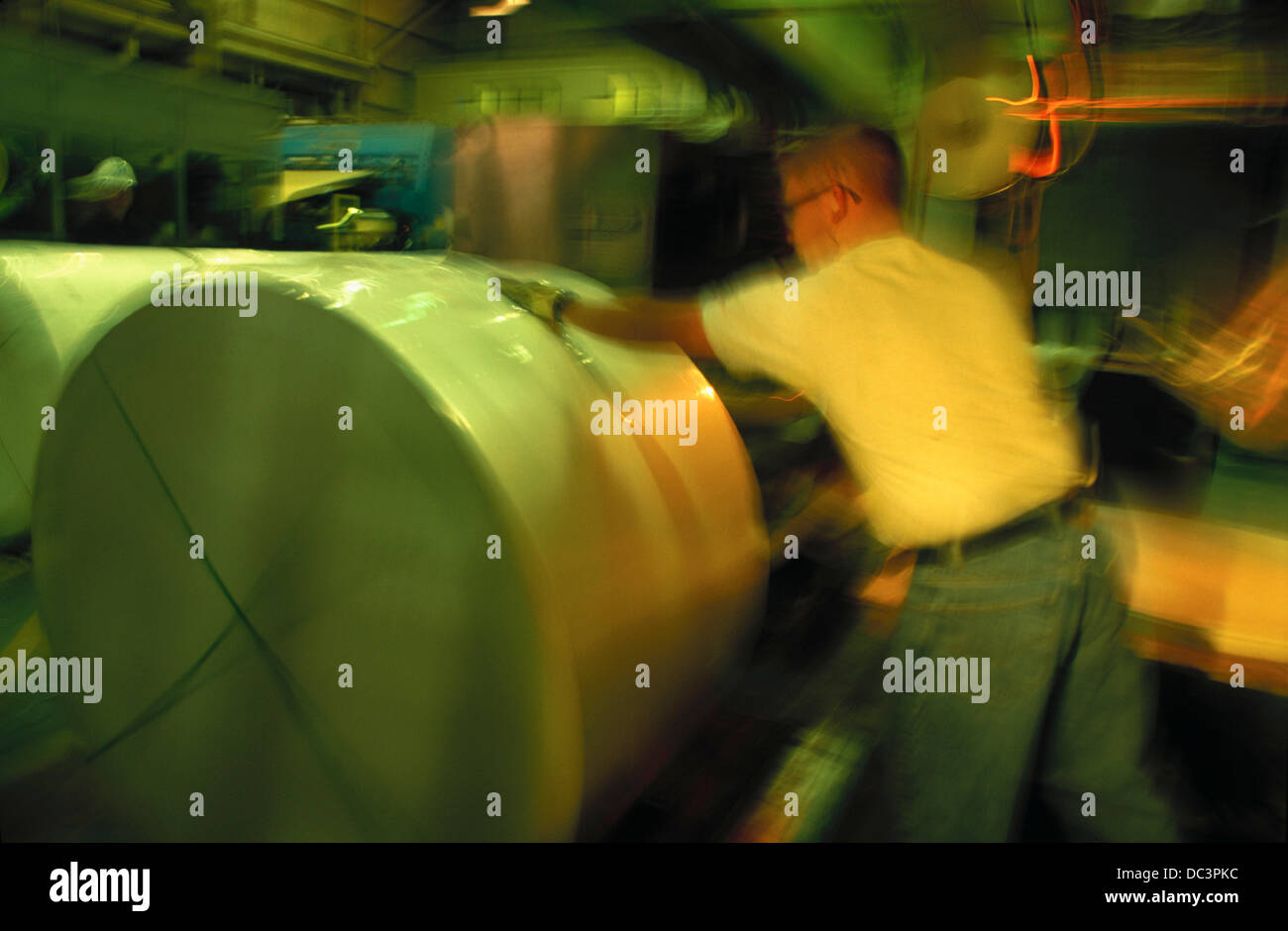 Paper mill Stock Photo Alamy