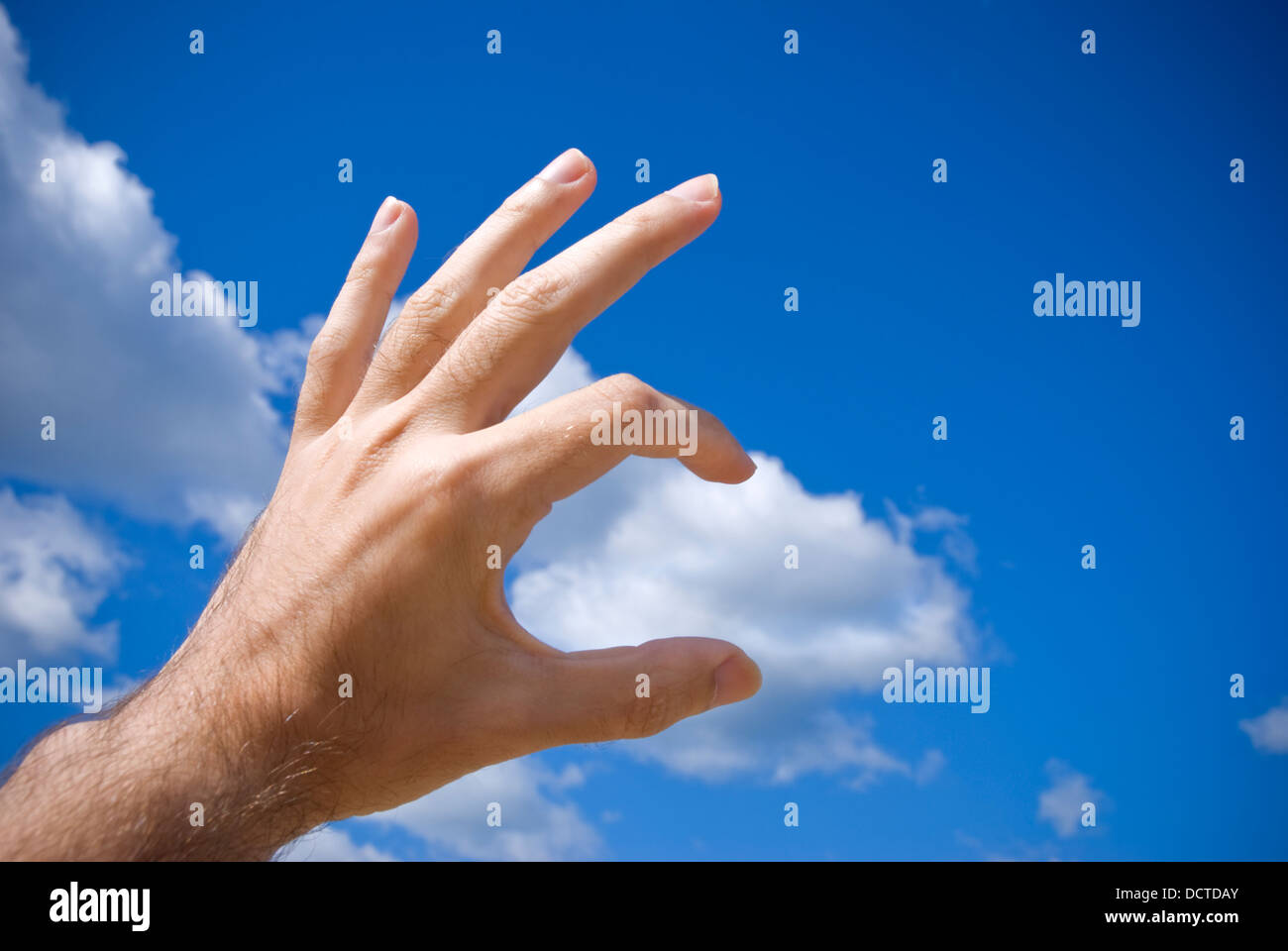 touch the sky Stock Photo Alamy