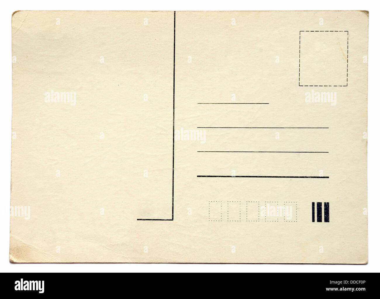 Blank postcards hires stock photography and images Alamy