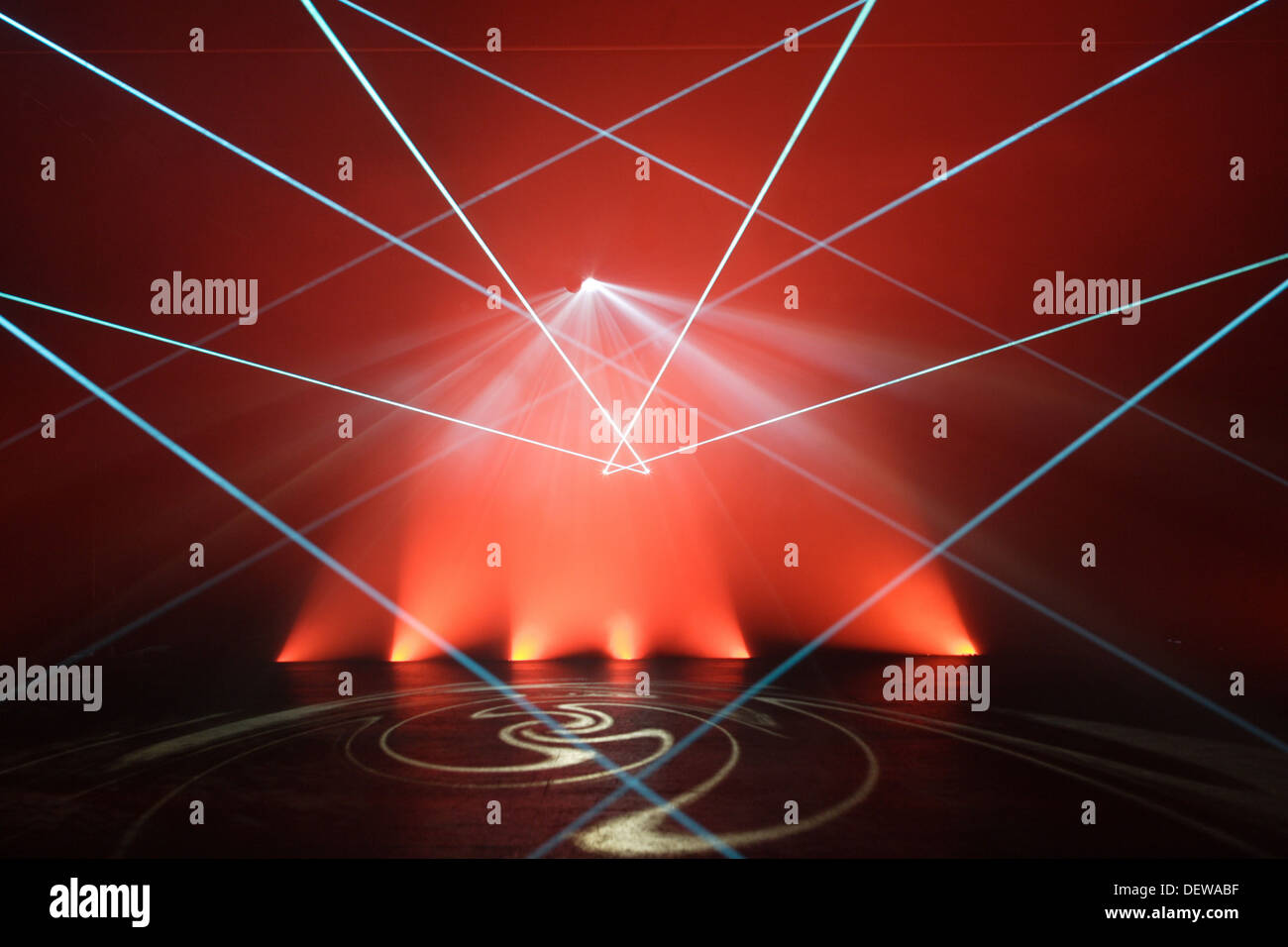 Stage lighting effects Stock Photo Alamy