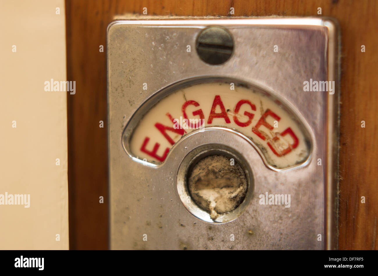 Engaged toilet sign hires stock photography and images Alamy