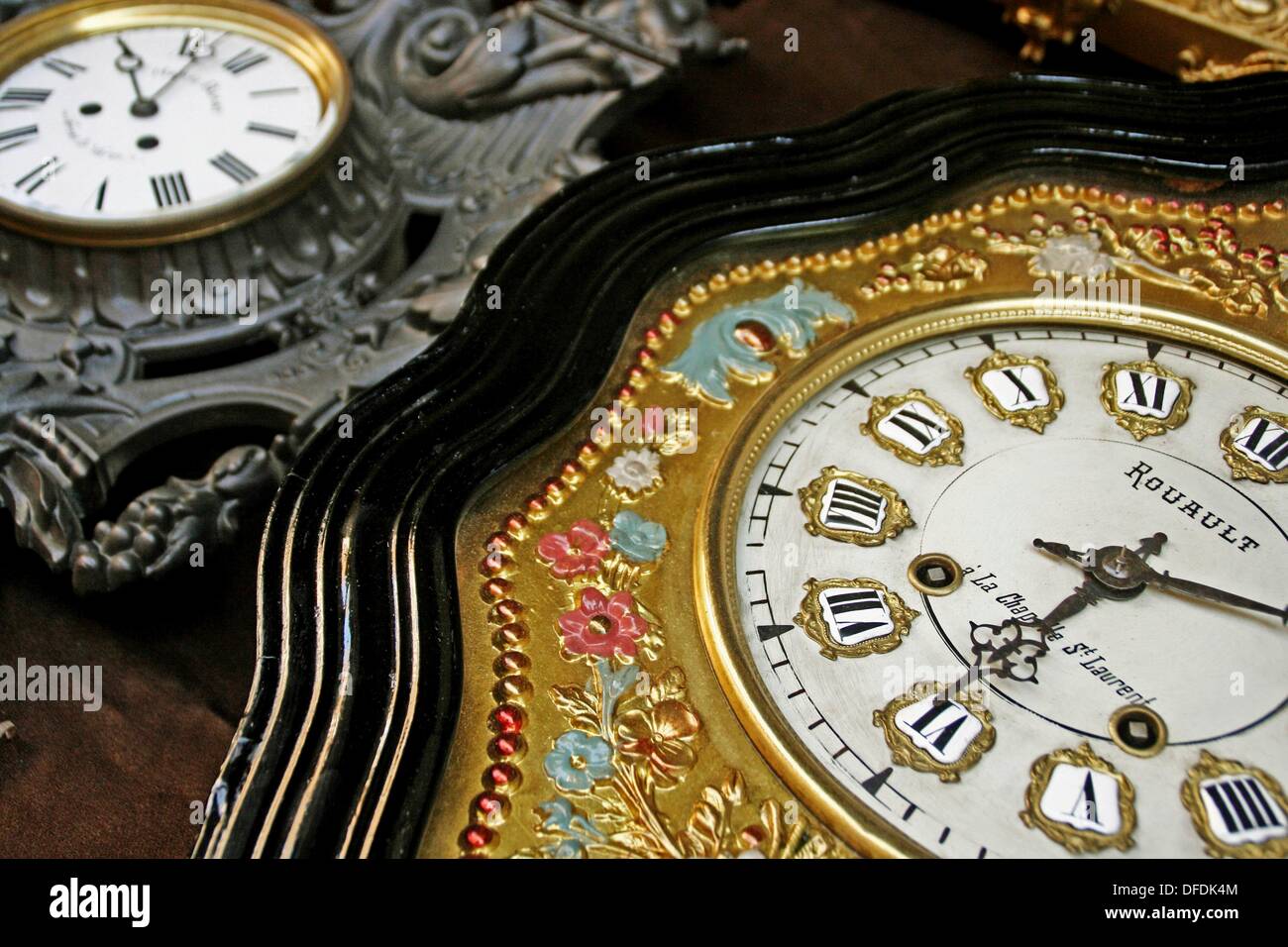 Smart wall clocks Stock Photo Alamy