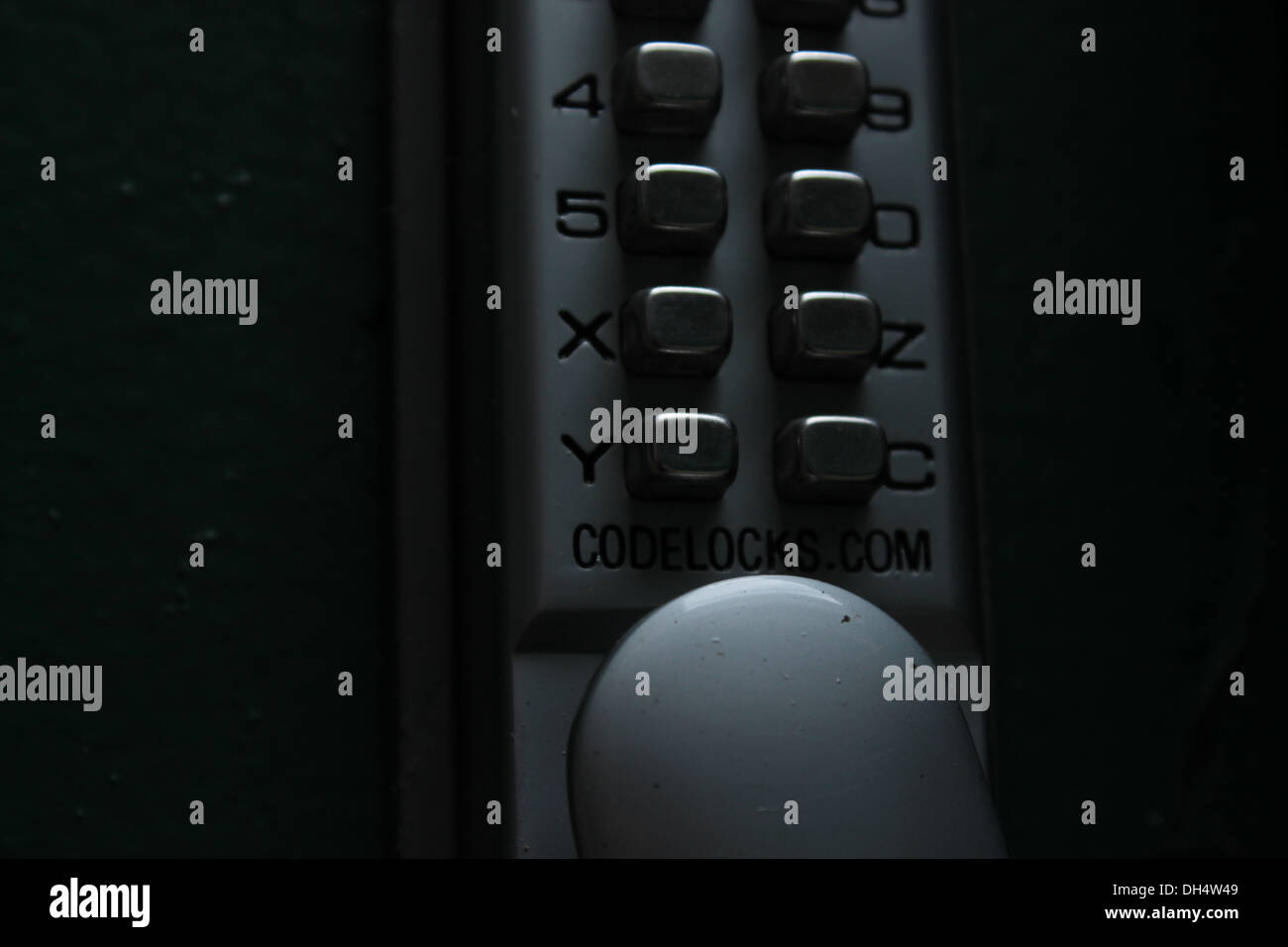 code locking system Stock Photo Alamy