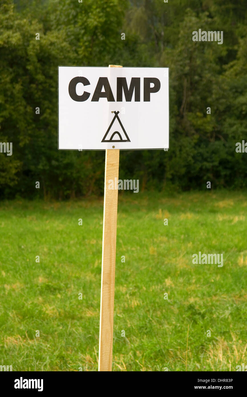 Camping symbol hires stock photography and images Alamy