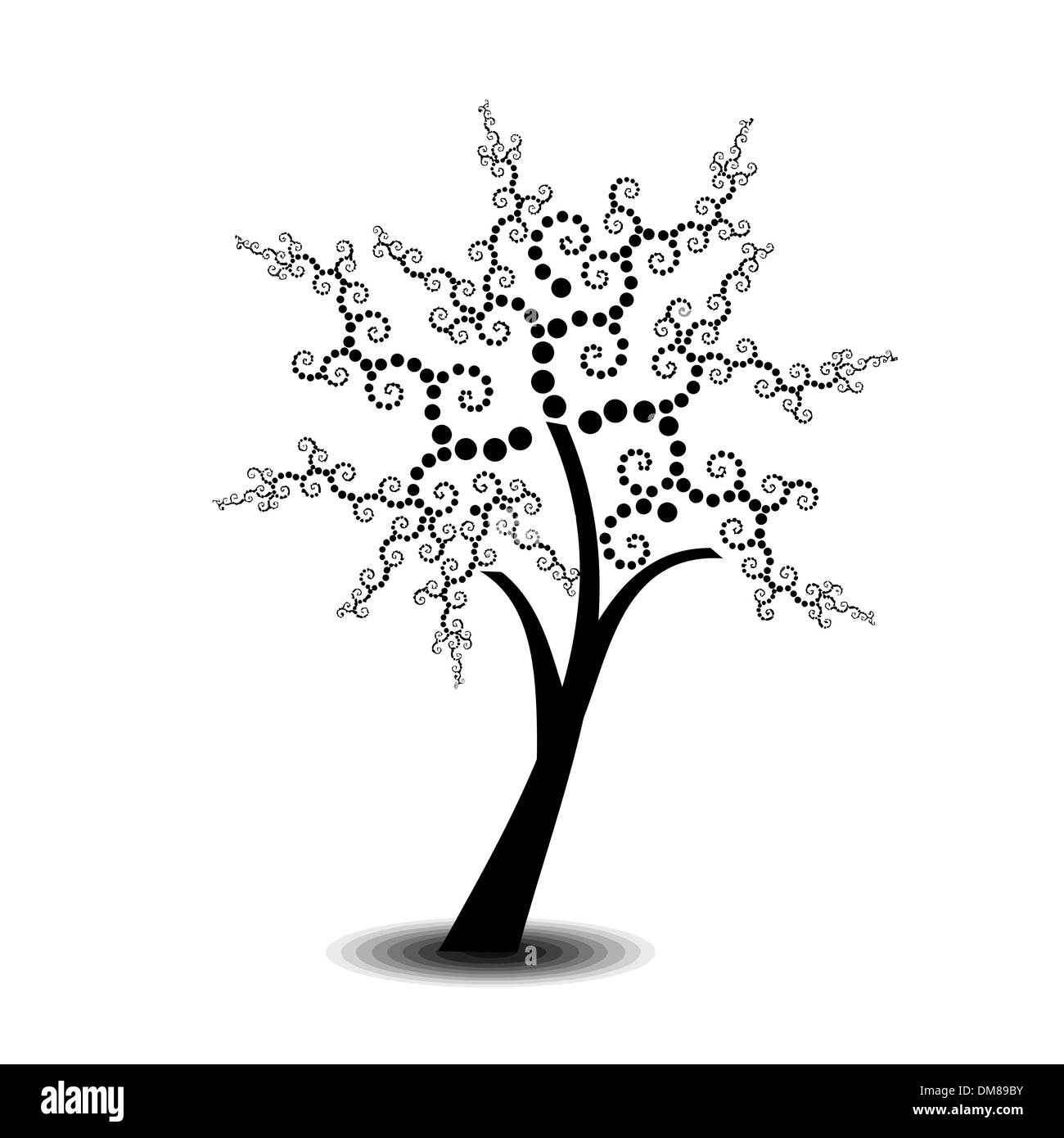 Tree of life painting Black and White Stock Photos & Images Alamy