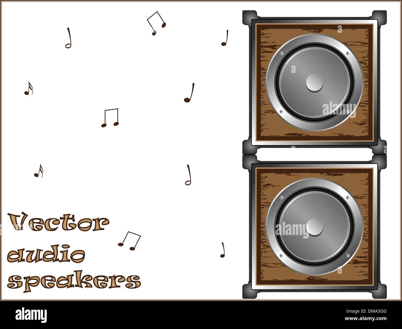 vector audio speakers Stock Vector Image & Art Alamy