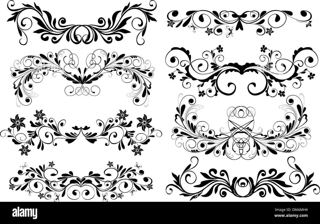 Ornaments vector hires stock photography and images Alamy