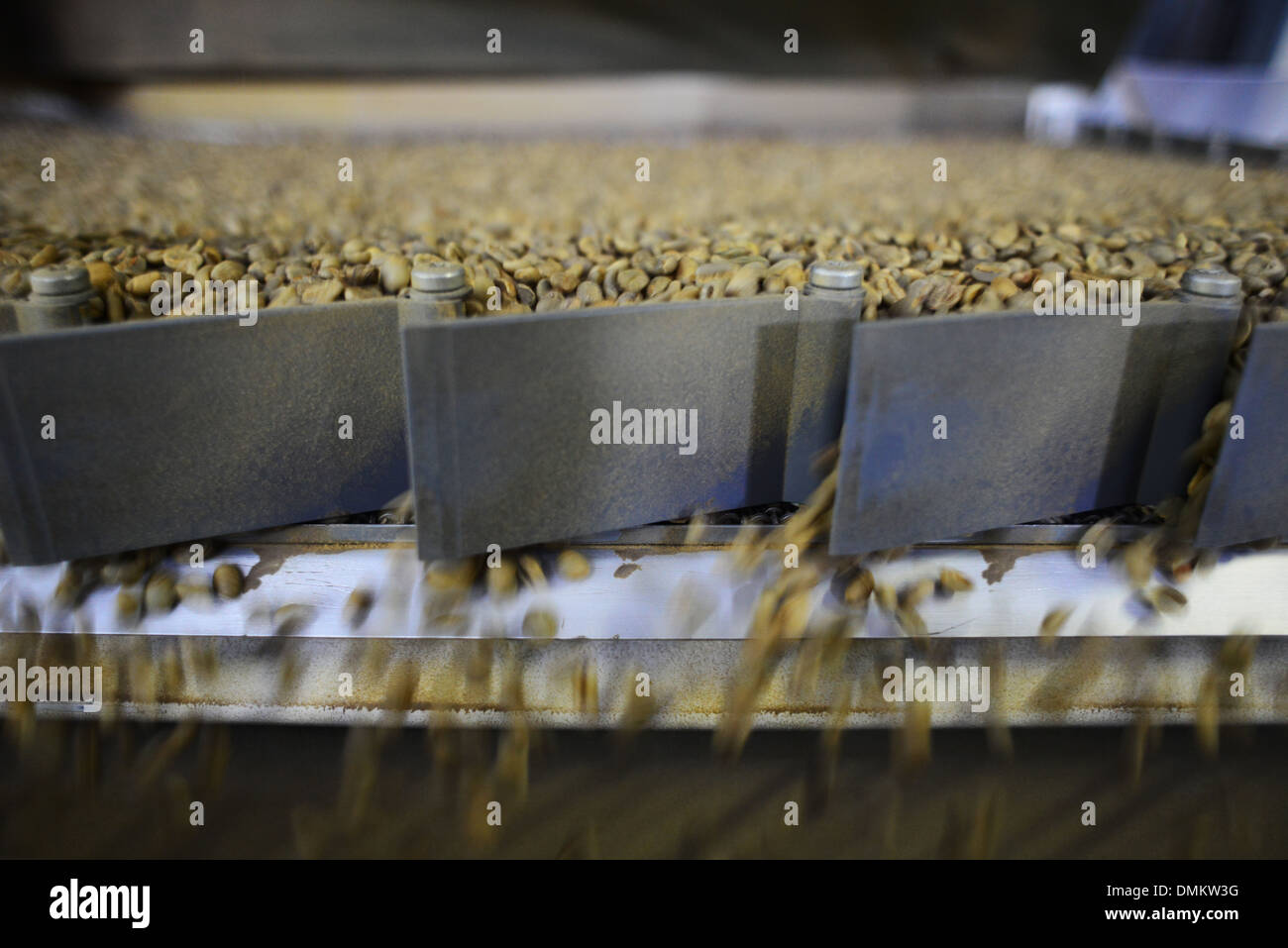 Coffee processing machine, Ethiopia Stock Photo Alamy