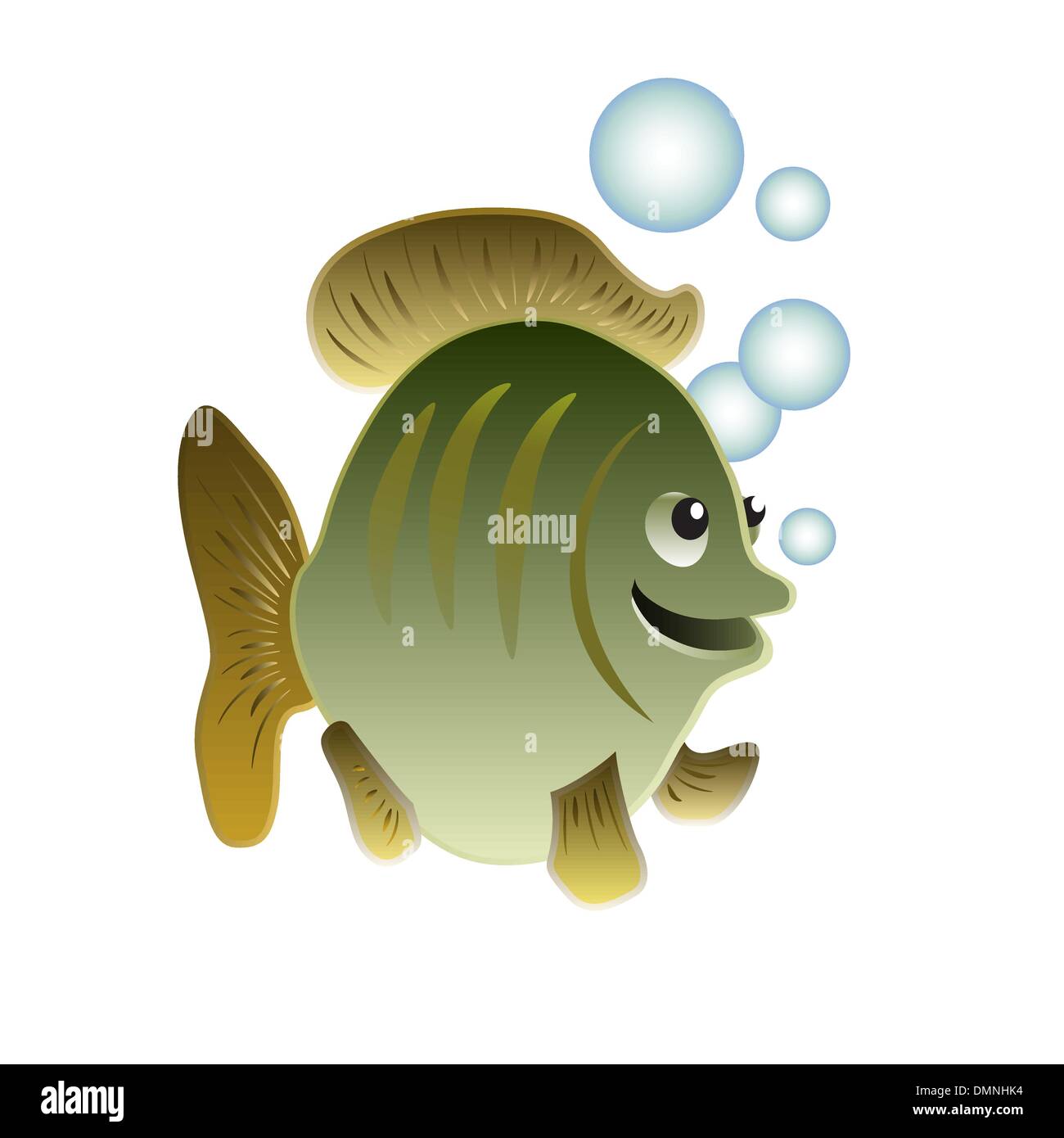 Blue coloured fish underwater Stock Vector Images Alamy