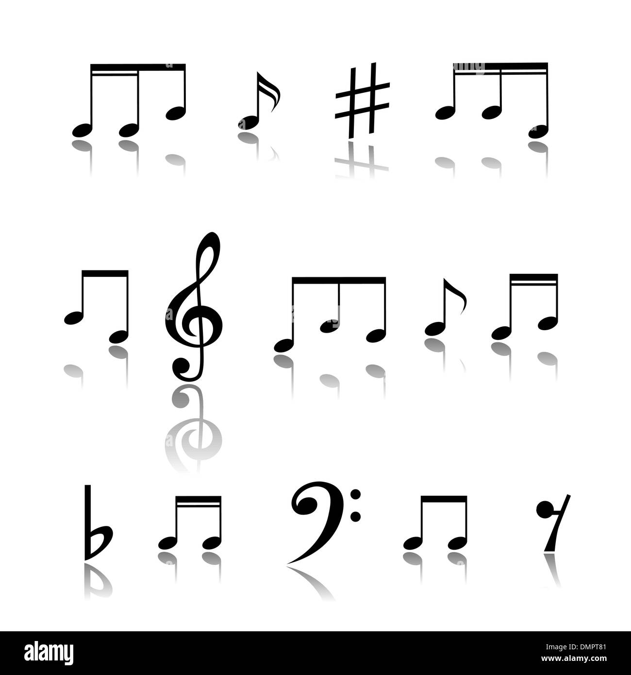 Music notes hires stock photography and images Alamy