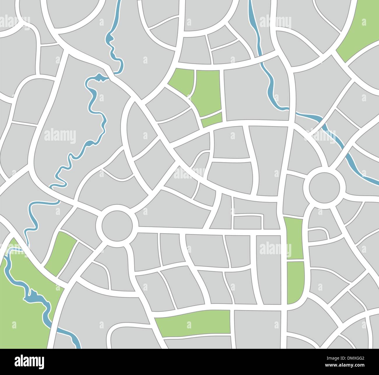 vector city map Stock Vector Image & Art Alamy