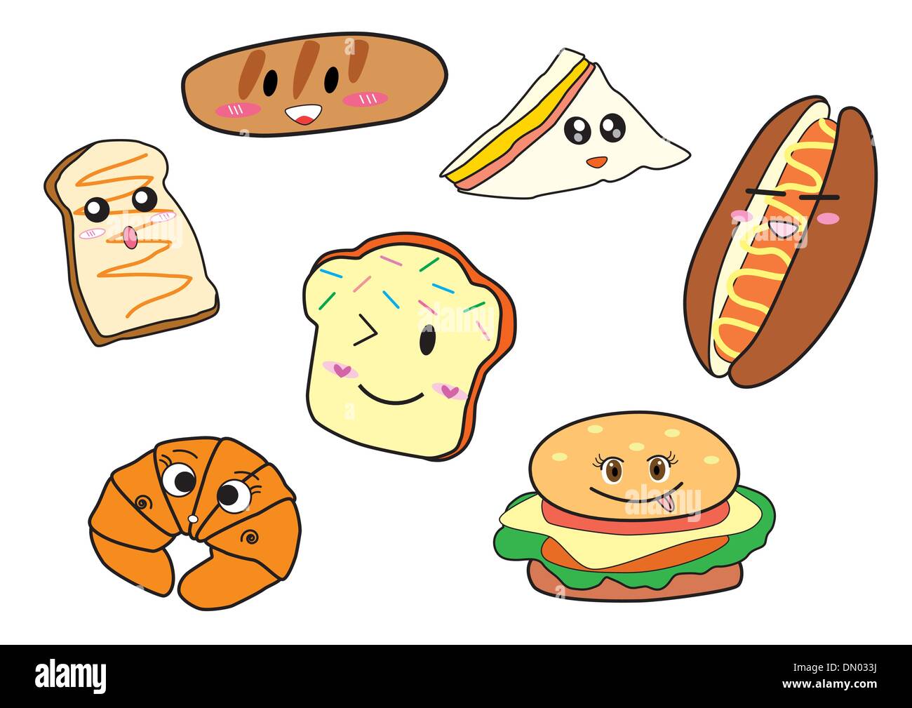 Bakery Cartoon Stock Vector Image & Art Alamy