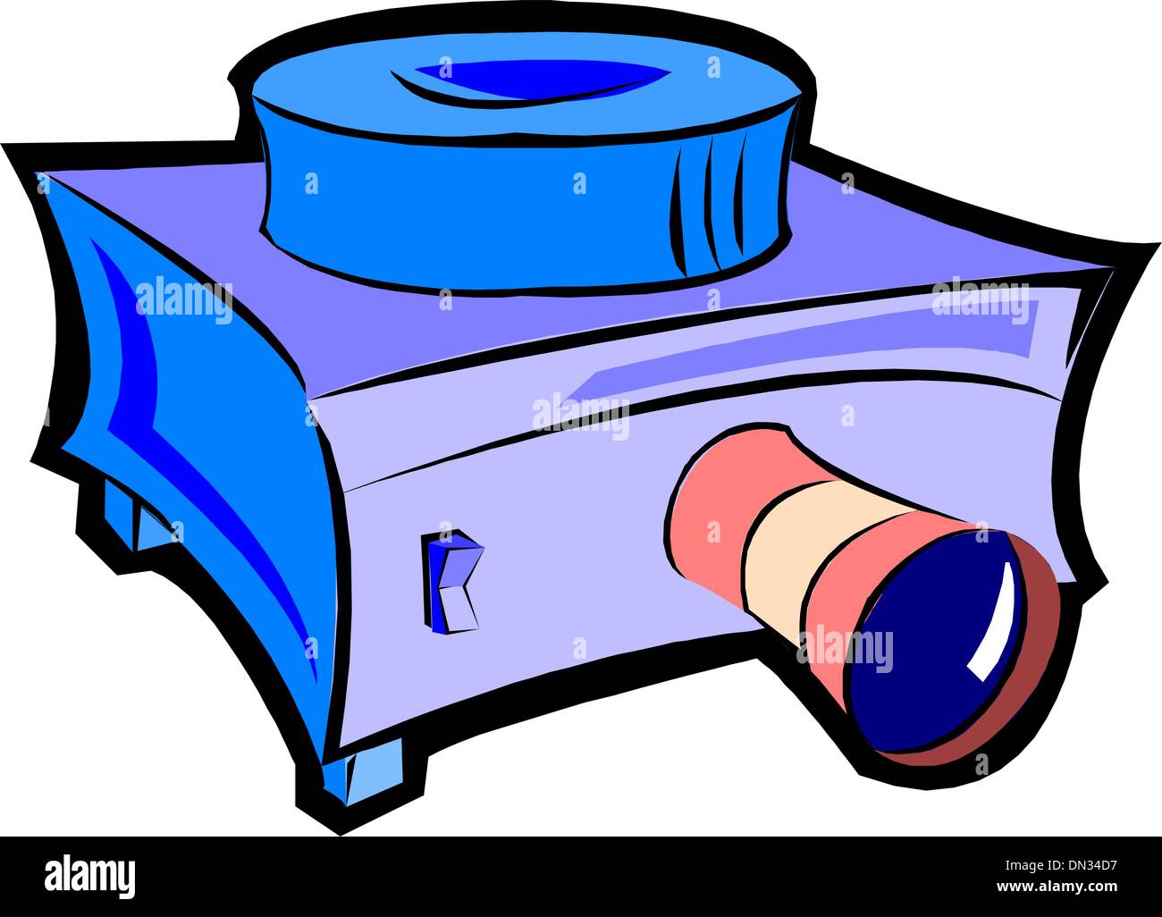 Projector vector vectors hires stock photography and images Alamy