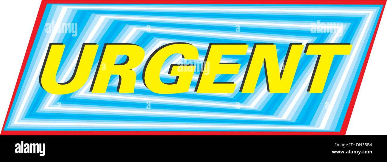 Urgent vector vectors hires stock photography and images Alamy