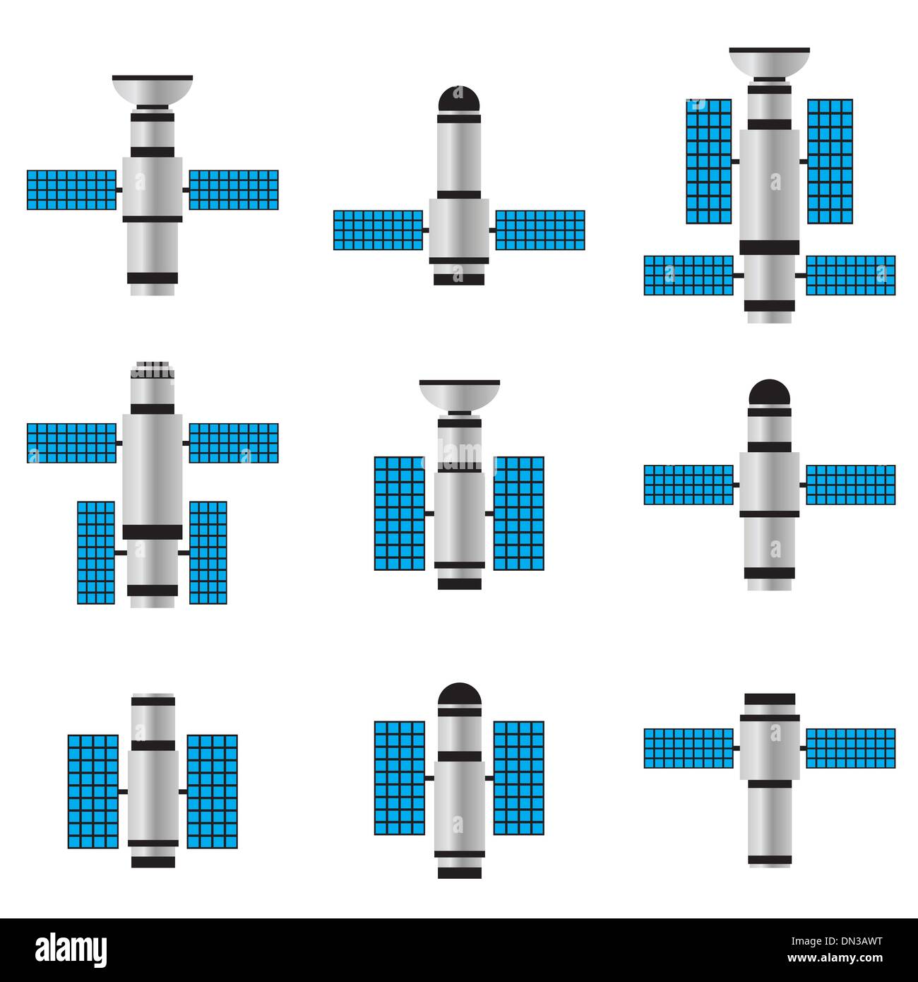 Satellite Cut Out Stock Images & Pictures Alamy