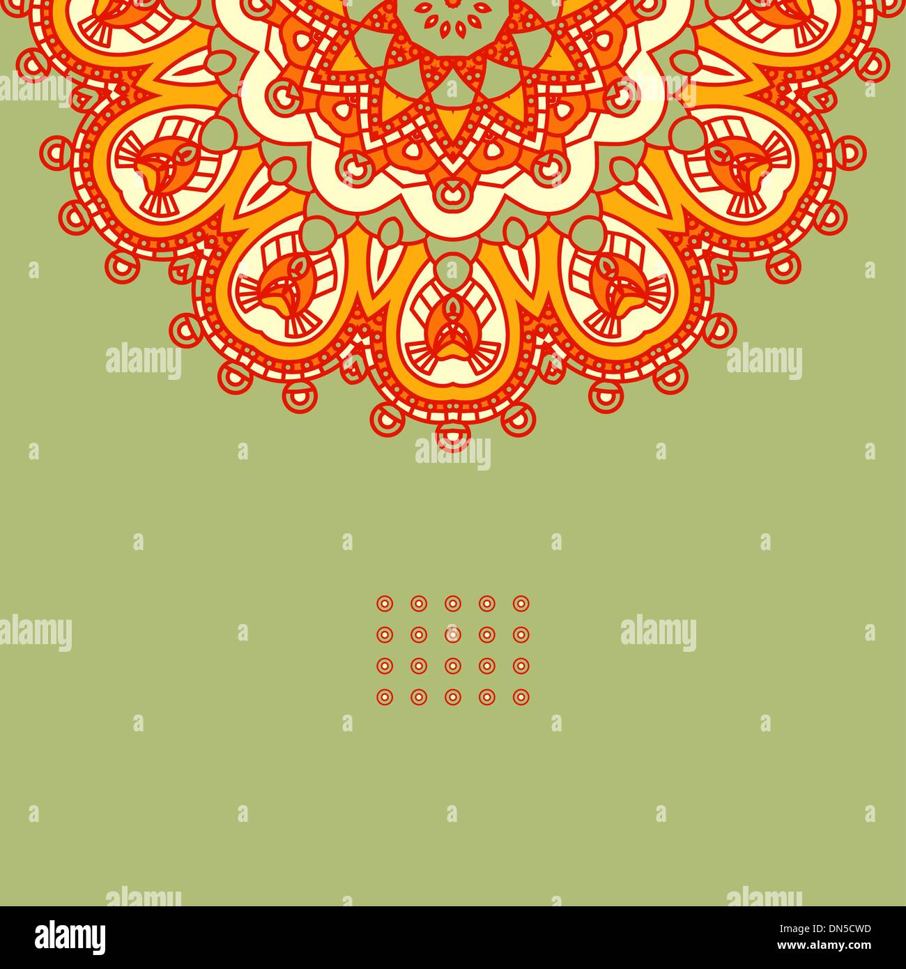 Vector Round Decorative Design Element Stock Vector Image & Art Alamy