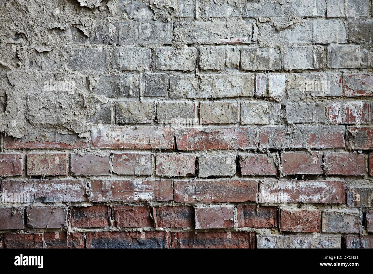 Old brick wall falling apart hires stock photography and images Alamy