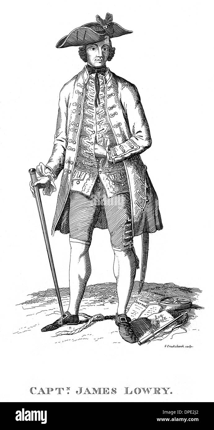 CAPTAIN JAMES LOWRY Stock Photo Alamy