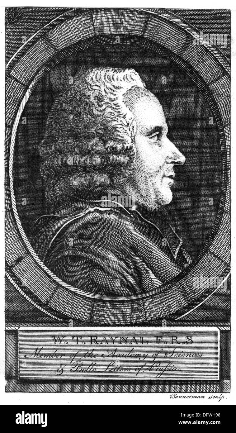 Guillaume thomas raynal hires stock photography and images Alamy