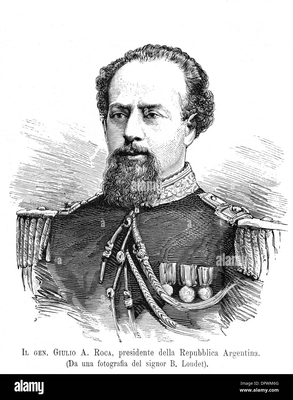 JULIO A ROCA Stock Photo Alamy