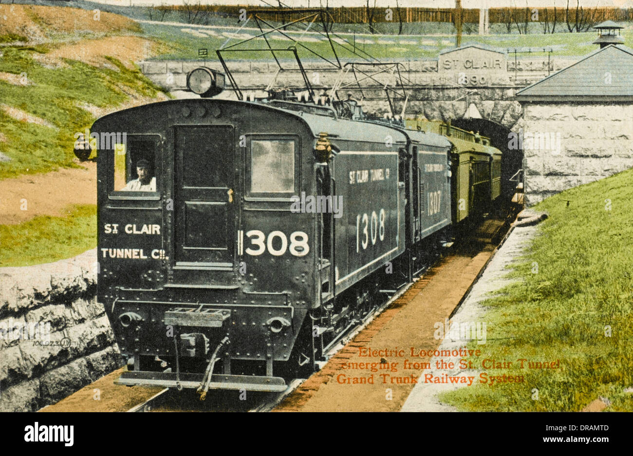St Clair Tunnel Stock Photo - Alamy