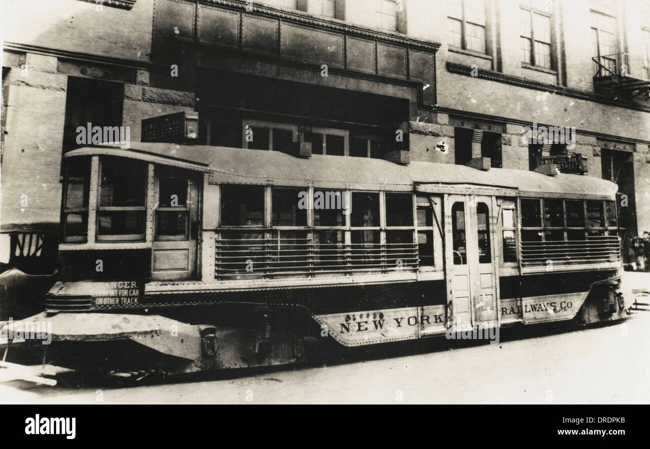 New York Tram Stock Photo Alamy