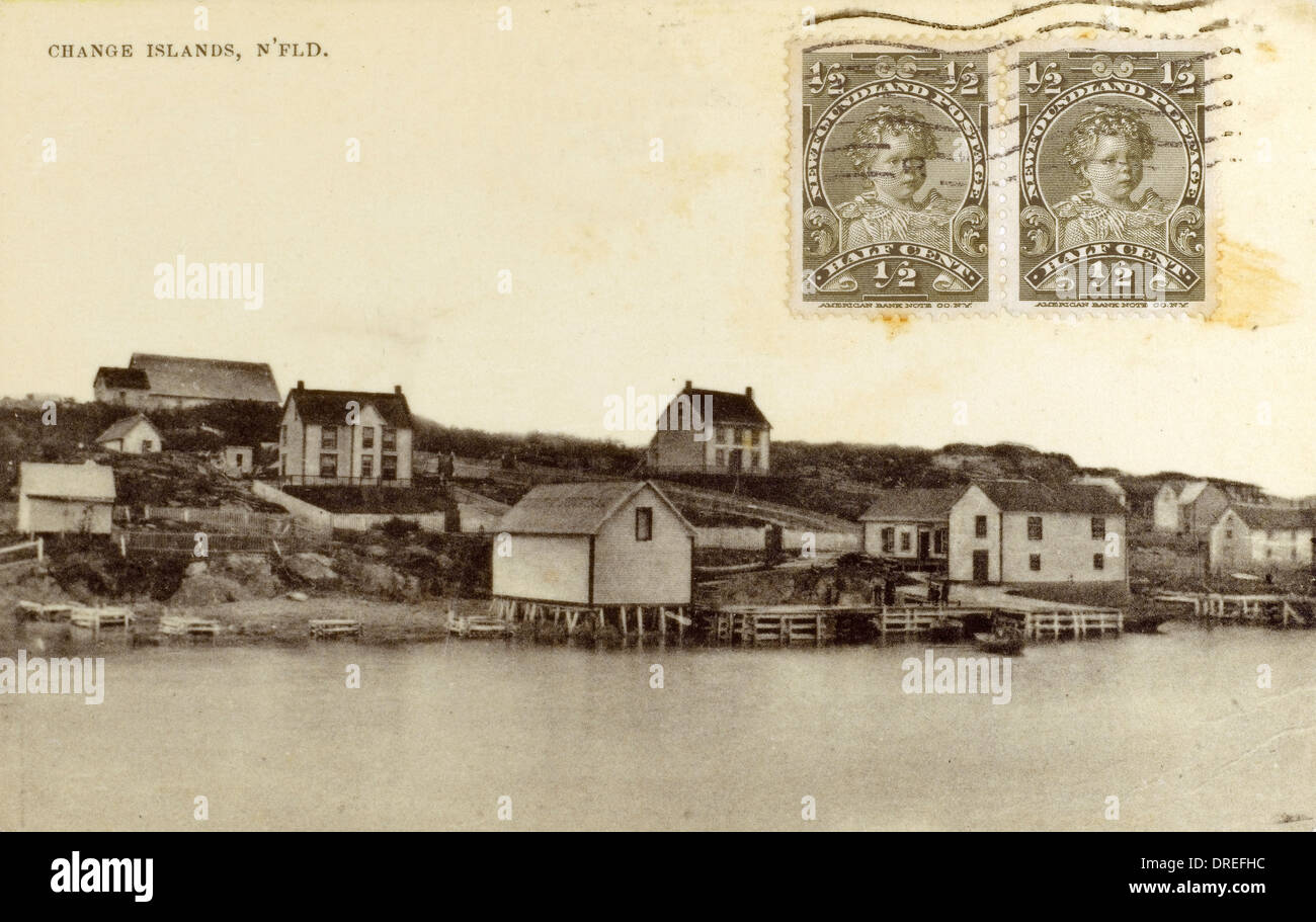Change Islands Newfoundland Stock Photo Alamy
