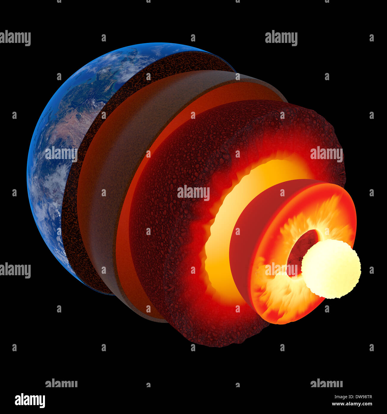 Collection 32+ Images picture of the core of the earth Stunning