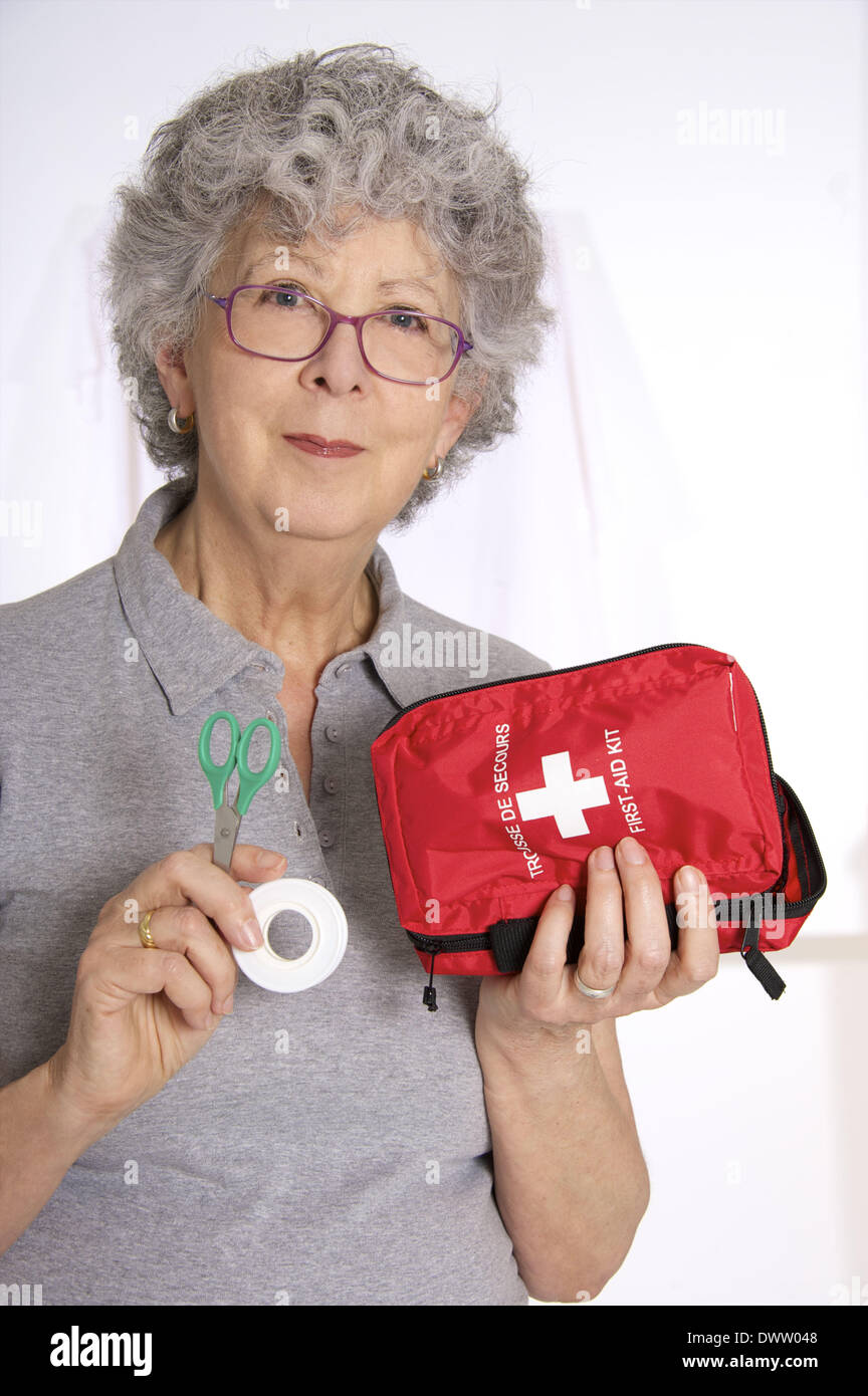 First aid kit Stock Photo Alamy