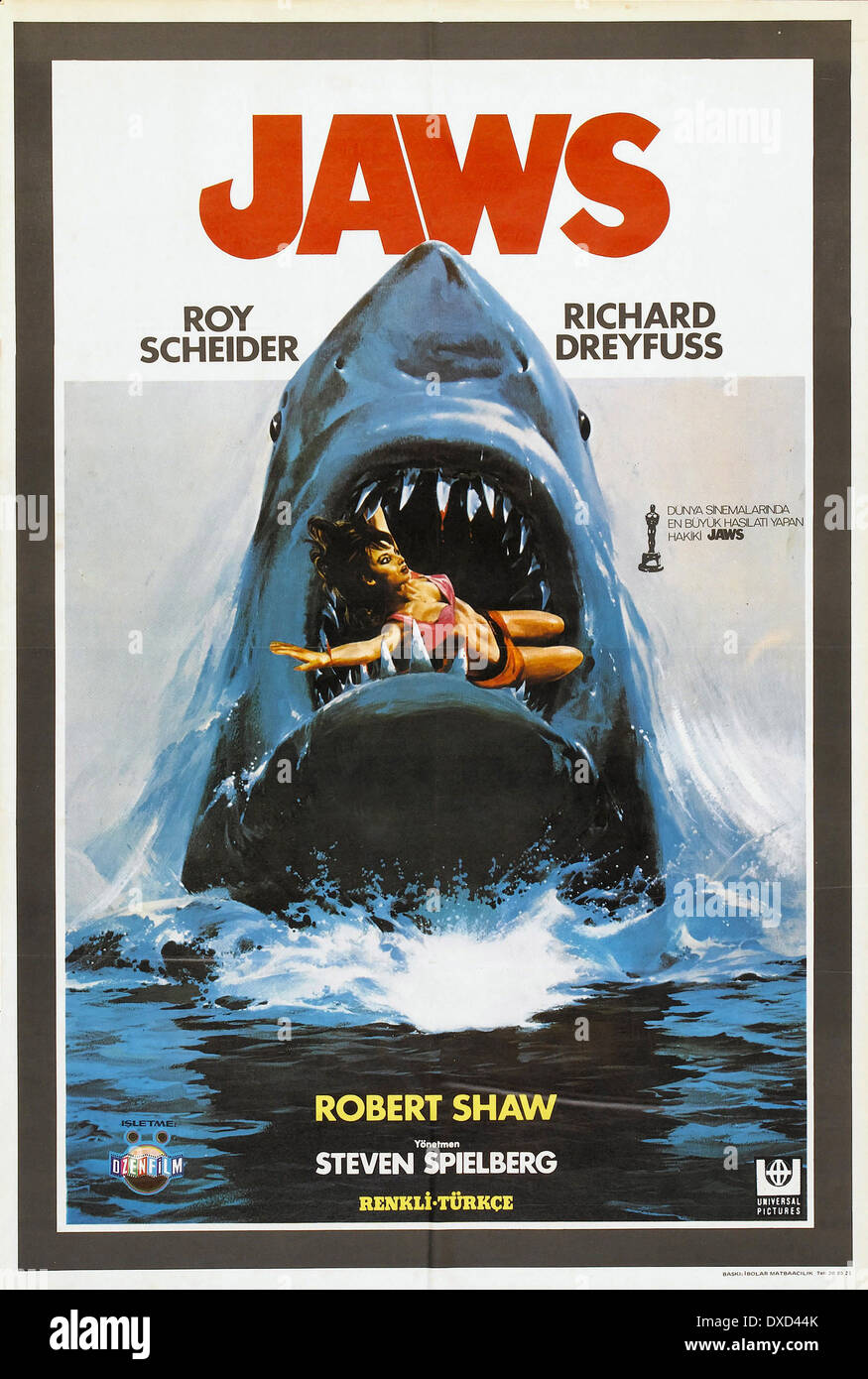 Movie jaws usa 1975 director hires stock photography and images Alamy