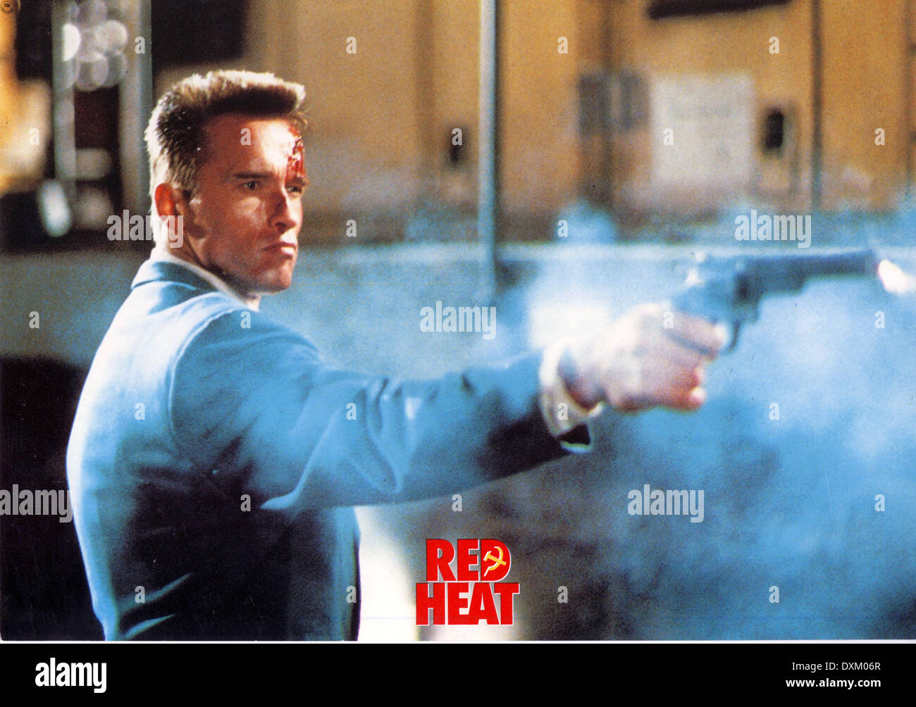 Arnold schwarzenegger red heat 1988 hires stock photography and images