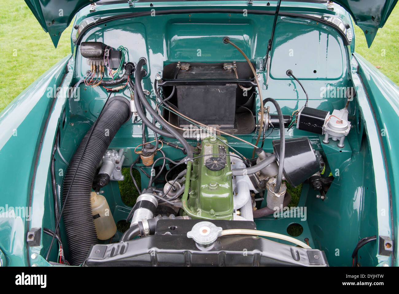 small car engine Stock Photo - Alamy