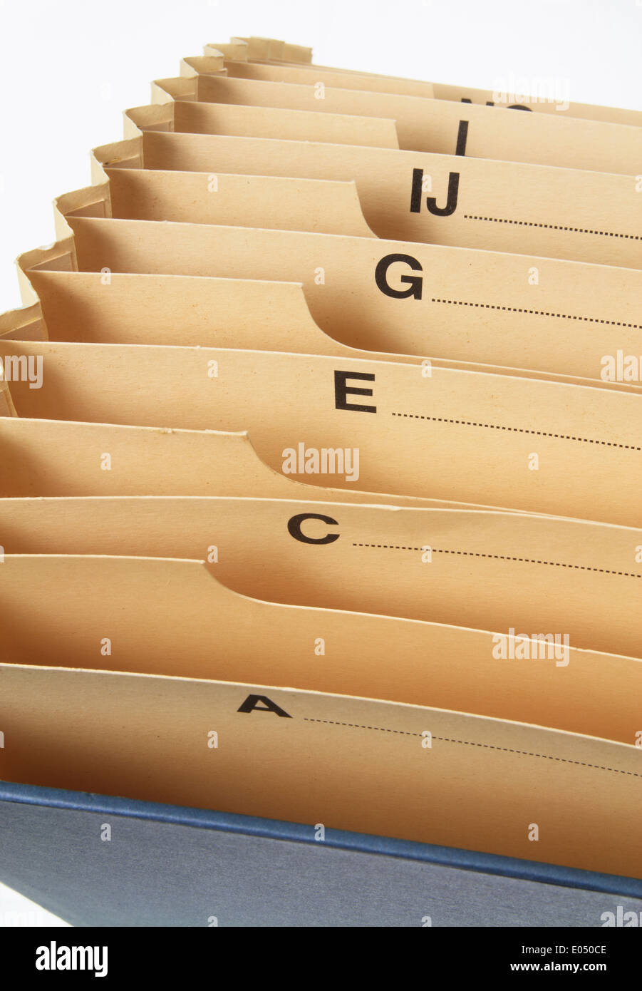 Expanding Document Holder Stock Photo Alamy