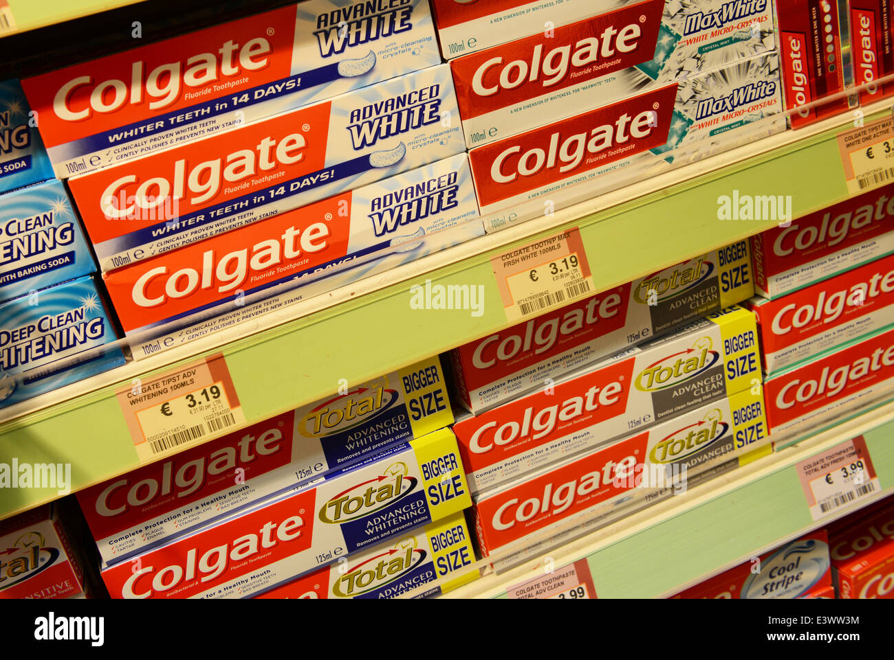 Colgate toothpaste Stock Photo Alamy
