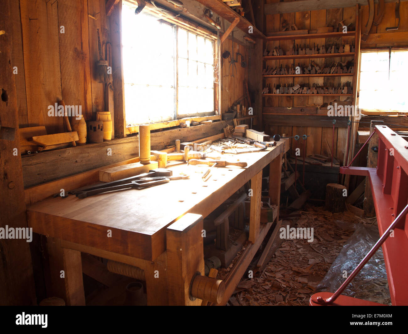 old carpentry Stock Photo Alamy